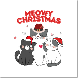 MEOW CHRISTMAS Posters and Art